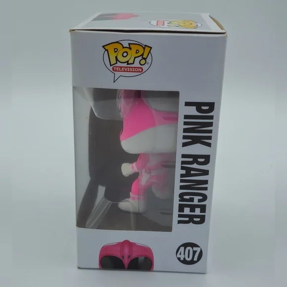 Funko POP! Power Rangers Pink Ranger #407 Vinyl Figure - Picture 3 of 7